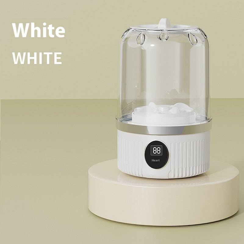 Portable Mini Washing Machine Rechargeable Cordless Washer for Underwear & Small Clothes