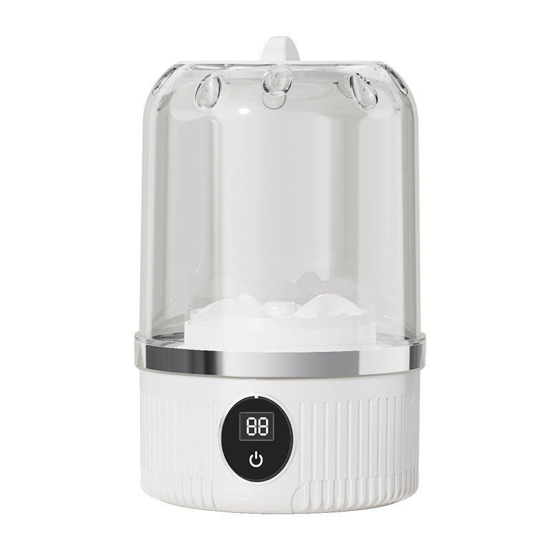 Portable Mini Washing Machine Rechargeable Cordless Washer for Underwear & Small Clothes