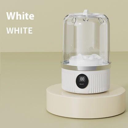 Portable Mini Washing Machine  Rechargeable Cordless Washer for Underwear & Small Clothes