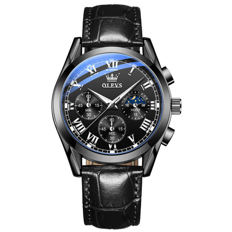 Luminous Chronograph Waterproof Quartz Men's Watch