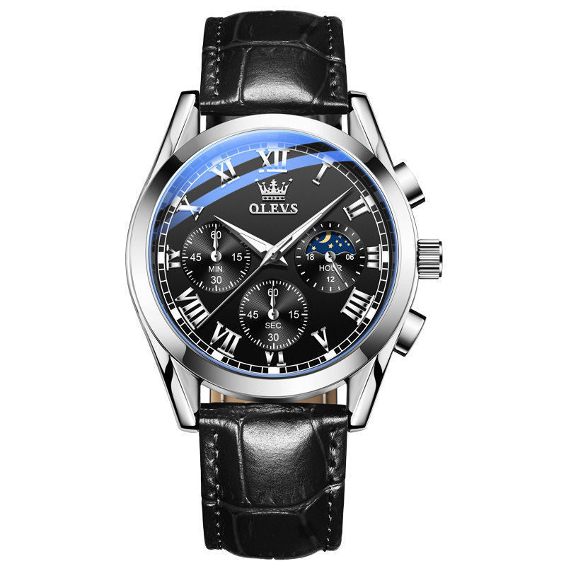 Luminous Chronograph Waterproof Quartz Men's Watch